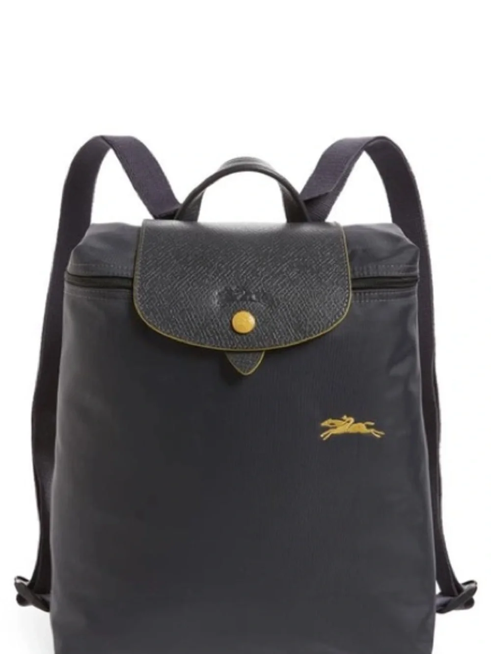 Longchamp Le Pliage Classic Black Nylon Backpack